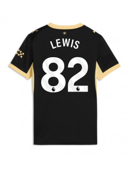 Ženski Nogometna dresi replika Manchester City Rico Lewis #82 Gostujoči 2026-27 Kratek rokav Ženski Nogometna dresi replika Manchester City Rico Lewis #82 Gostujoči 2026-27 Kratek rokav